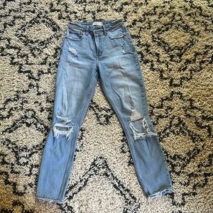 Abercrombie Curve Love Skinny High Rise Jeans